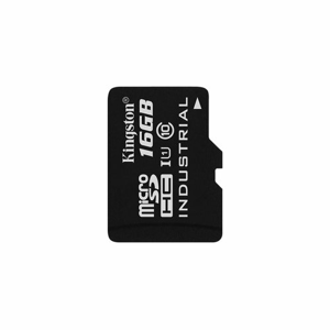 MicroSDHC karta KINGSTON CL10 UHS-I Industrial Temp 16GB (bez adaptéra)