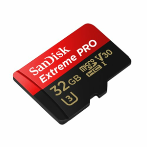 MicroSDHC karta SANDISK Extreme Pro 32GB 100MB/s + adaptér
