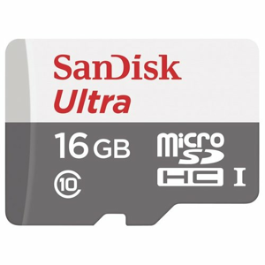MicroSDHC karta SANDISK Ultra 16GB 80MB/s