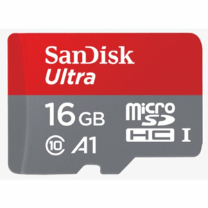 MicroSDHC karta SanDisk Ultra 16GB 98MB/s + adaptér