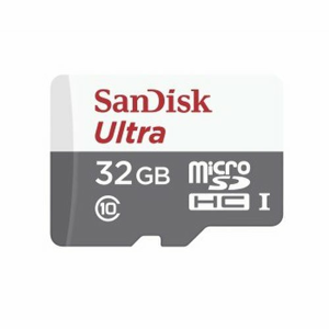 MicroSDHC karta SANDISK Ultra 32GB 80MB/s (bez adaptéra)