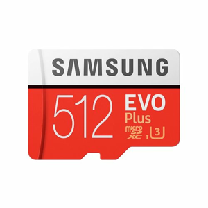 MicroSDXC karta SAMSUNG EVO Plus 512GB + adaptér