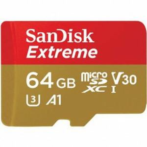 MicroSDXC karta SANDISK Extreme 64GB 160MB/s + adaptér