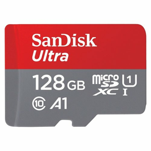 MicroSDXC karta SanDisk Ultra 128GB 120MB/s + adaptér