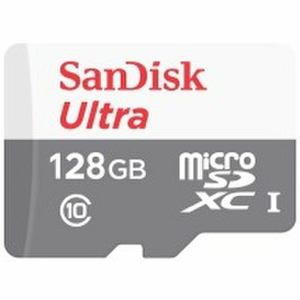 MicroSDXC SanDisk Ultra 128GB 100MB/s (bez adaptéra)