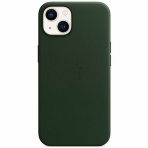 MM0J3ZM/A Apple Kožený Kryt vč. MagSafe pro iPhone 13 mini Sequoia Green (Pošk. Balení)