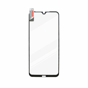 mobilNET ochranné sklo Xiaomi Redmi Note 8, čierne, FULL GLUE, Q sklo