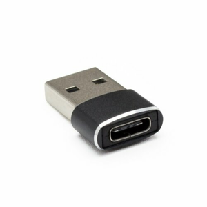 mobilNET redukcia Type C (samica) na USB (samec), čierna, Eko balenie