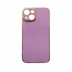 mobilNET silikónové puzdro iPhone 14, fialová, Glam