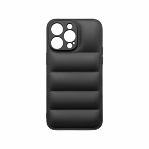 mobilNET silikónové puzdro iPhone 14 Pro, čierne, Puff