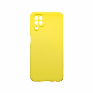 mobilNET silikónové puzdro Samsung Galaxy A12, žlté