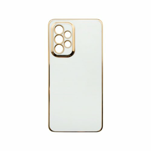 mobilNET silikónové puzdro Samsung Galaxy A53, biela, Glam