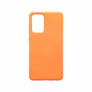 mobilNET silikónové puzdro Samsung Galaxy A72, oranžová Liquid