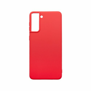 mobilNET silikónové puzdro Samsung Galaxy S21 Plus, červené