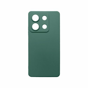 mobilNET silikónové puzdro XIA Redmi Note 13 5G tm.zelený (Fiber)