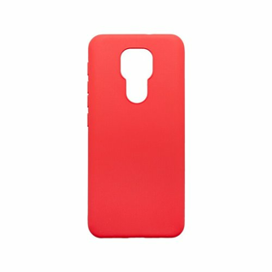 Motorola G9 Play červené gumené puzdro, matné