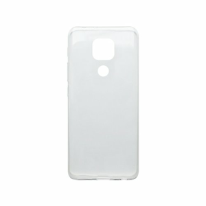 Motorola G9 Play priehľadné gumené puzdro, nelepivé