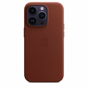 MPPK3ZM/A Apple Kožený Kryt vč. MagSafe pro iPhone 14 Pro Umber Brown