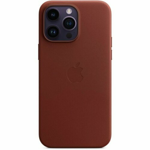 MPPQ3ZM/A Apple Kožený Kryt vč. MagSafe pro iPhone 14 Pro Max Umber (Pošk. Balení)