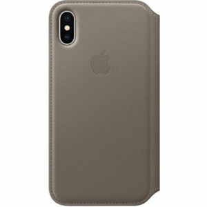 MQRY2ZM/A Apple Flip Cover Taupe pro iPhone X/XS (Pošk. Blister)