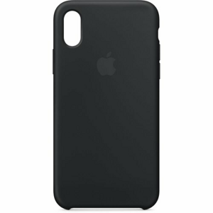 MQT12FE/A Apple Silikonový Kryt pro iPhone X/XS Black