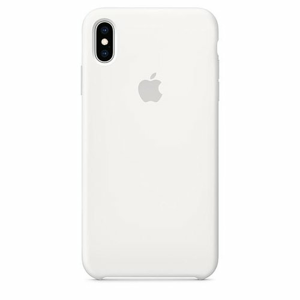 MRW82ZM/A Apple Silikonový Kryt pro iPhone X/XS White