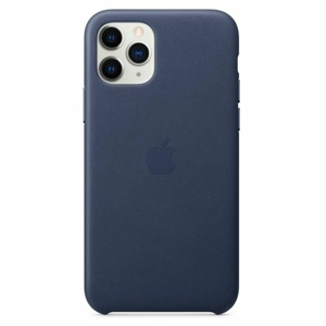 MWYG2ZM/A Apple Kožený Kryt pro iPhone 11 Pro Midnight Blue (EU Blister)