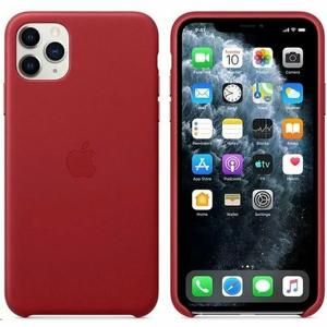 MX0F2ZM/A Apple Kožený Kryt pro iPhone 11 Pro Max Red (Pošk. Balení)