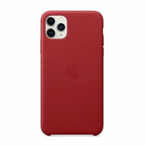 MX0F2ZM/A Apple Kožený Kryt pro iPhone 11 Pro Max Red