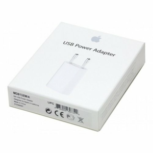 Nabíjací adaptér Apple MD813ZM Original USB 5W Biely (EU Blister)