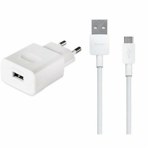 Nabíjačka Huawei Original AP32 18W + Kábel MicroUSB 1m Biela (Bulk)