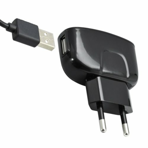 Nabíjačka MobilNET USB 10W + Kábel USB/USB-C 1m Čierna