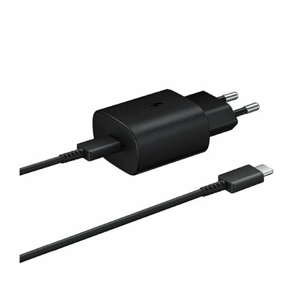 Nabíjačka Samsung EP-TA800EBE 25W + Kábel EP-DA905BBE USB-C 1m Čierna (Bulk)