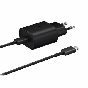 Nabíjačka Samsung EP-TA800XB 25W + Kábel USB-C Čierna