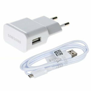 Nabíjačka Samsung ETA-U90EW 10W + Kábel ECB-DU4AWE MicroUSB 1m Biela (Bulk)