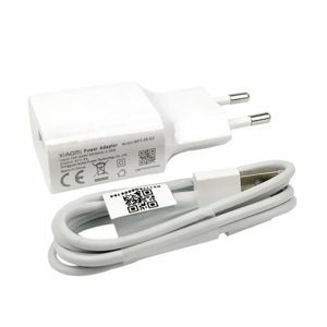 Nabíjačka Xiaomi MDY-08-EO 10W + Kábel MicroUSB 1m Biela (Bulk)