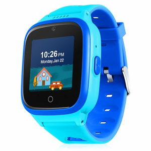 Niceboy Watch Kids Patrol, detské smart hodinky, Modré, GPS, 4G