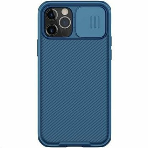 Nillkin CamShield Pro Magnetic Zadní Kryt pro iPhone 12 Pro Max 6.7 Blue