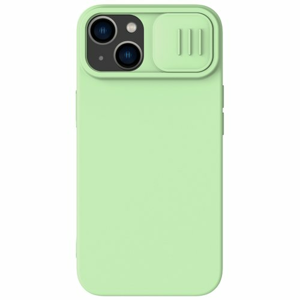 Nillkin CamShield Silky Magnetic Silikonový Kryt pro Apple iPhone 14 Plus Green