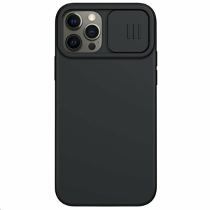 Nillkin CamShield Silky Silikonový Kryt pro iPhone 12/12 Pro 6.1 Black