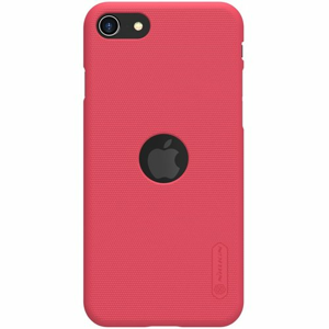 Nillkin Super Frosted Zadní Kryt pro Apple iPhone SE 2022/2020 Bright Red (With Logo cutout)