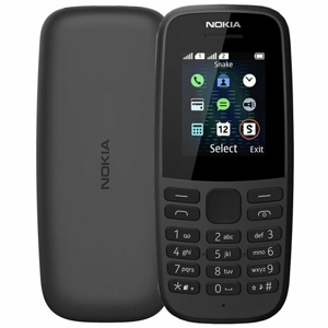 Nokia 105 (2019) Dual SIM, Čierny - porušené balenie