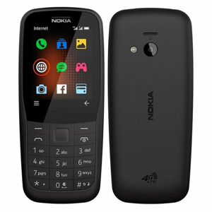 Nokia 220 4G Dual SIM, Čierna