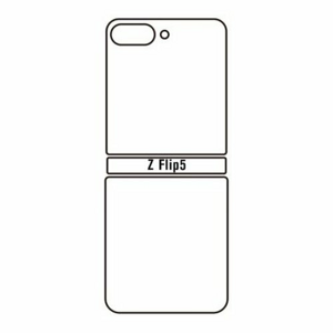 Ochranná fólia Lensun Samsung Galaxy Z Flip 5 - transparentná
