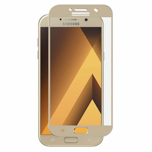 Ochranné sklo 3D Glass Pro+ Samsung Galaxy A3 A320 2017 celotvárové - zlaté