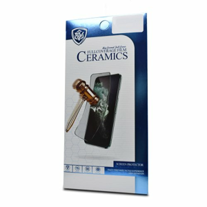 Ochranné sklo 5D Ceramic iPhone XR/11 celotvárové - čierne
