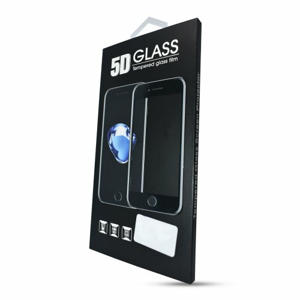 Ochranné sklo 5D Glass 9H iPhone 13 celotvárové - čierne (full glue)