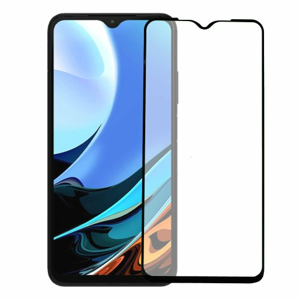 Ochranné sklo 5D Glass 9H Xiaomi Redmi 9T celotvárové - čierne (full glue)