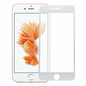 Ochranné sklo 5D Glass iPhone 6 Plus/6s Plus celotvárové - biele (full glue)