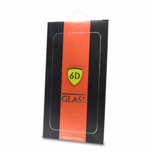 Ochranné sklo 6D Glass 9H Xiaomi Redmi Note 9 celotvárové (full glue) - čierne (testované)